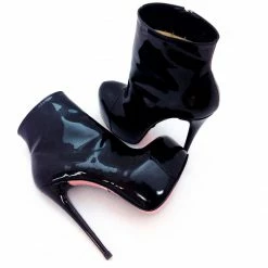 YS Boots Palinka Black Patent