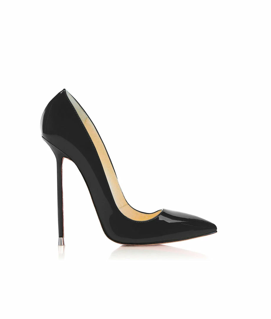 Vicenzo Rossi Shoes Akhira Black Patent