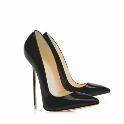 Vicenzo Rossi Shoes Akhira Black Patent