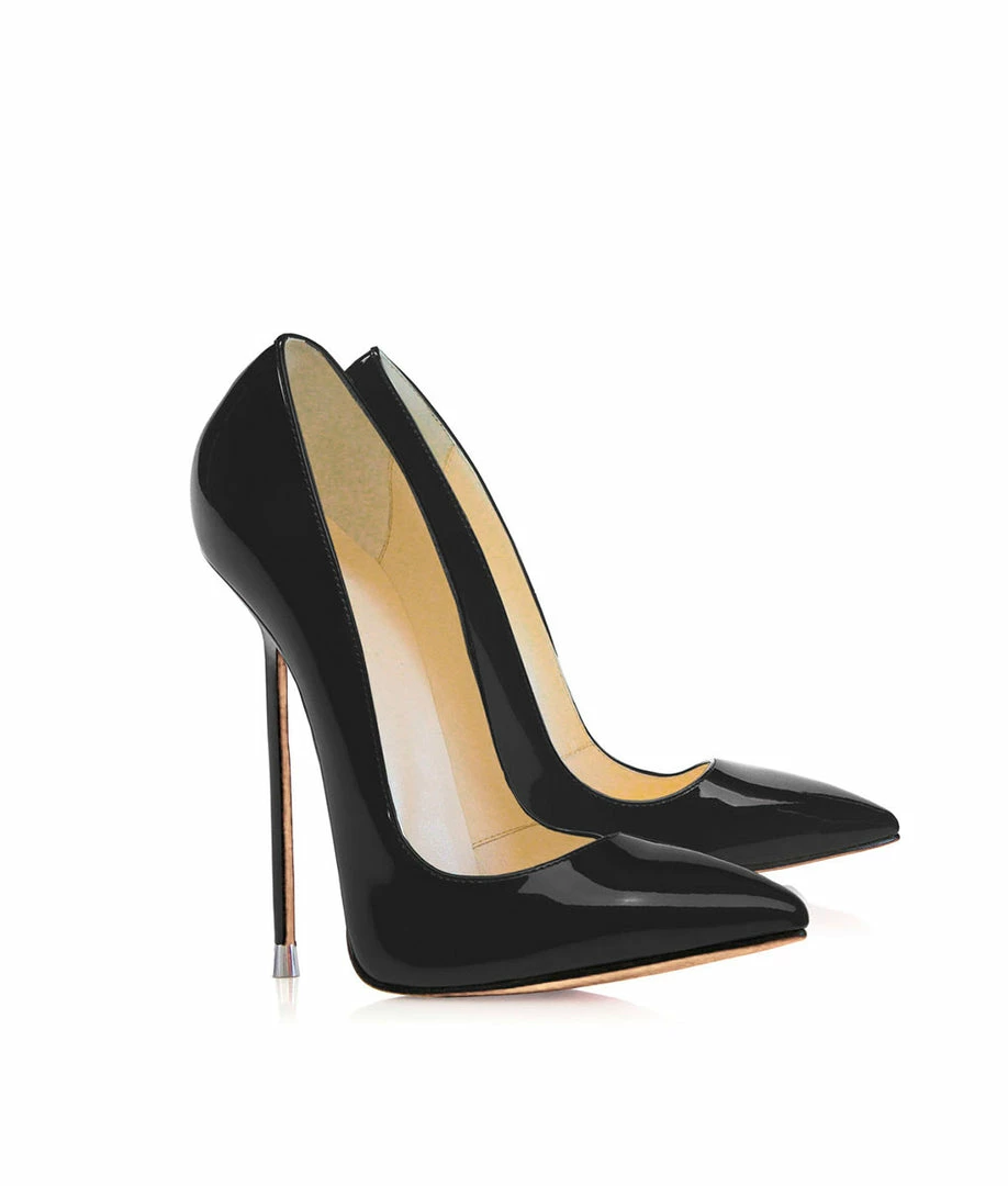 Vicenzo Rossi Shoes Akhira Black Patent