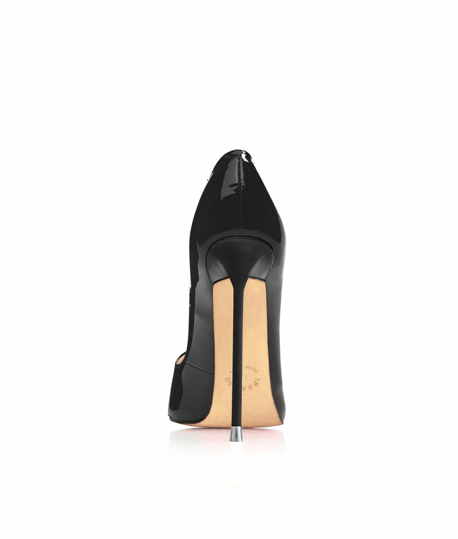 Vicenzo Rossi Shoes Akhira Black Patent