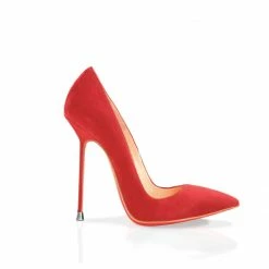 Vicenzo Rossi Akhira Red Suede Shoes