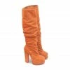 YS Boots Apso Orange Suede