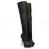 YS Boots Arma Black Python