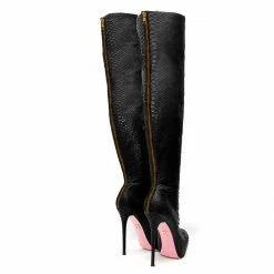 YS Boots Arma Black Python