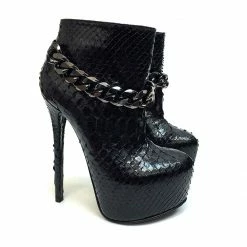 YS Boots Atroz Black Python