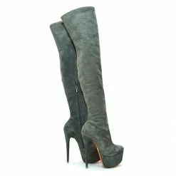 YS Boots Carpem Gray Suede
