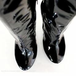 YS Boots Cataleya Black Patent