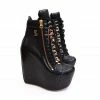 YS Boots Cocura Black Shoes