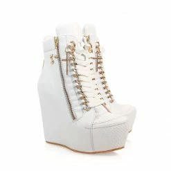 YS Boots Cocura White