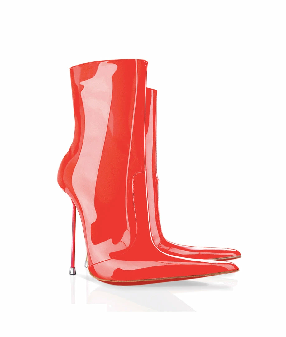 Vicenzo Rossi Boots Corçai Red