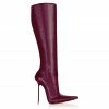 Vicenzo Rossi Boots Corçao Aubergine