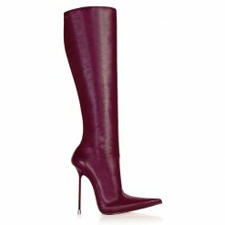Vicenzo Rossi Boots Corçao Aubergine