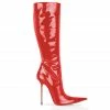 Vicenzo Rossi Boots Corçao Red Patent