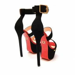 YS Shoes Crabas Black Suede