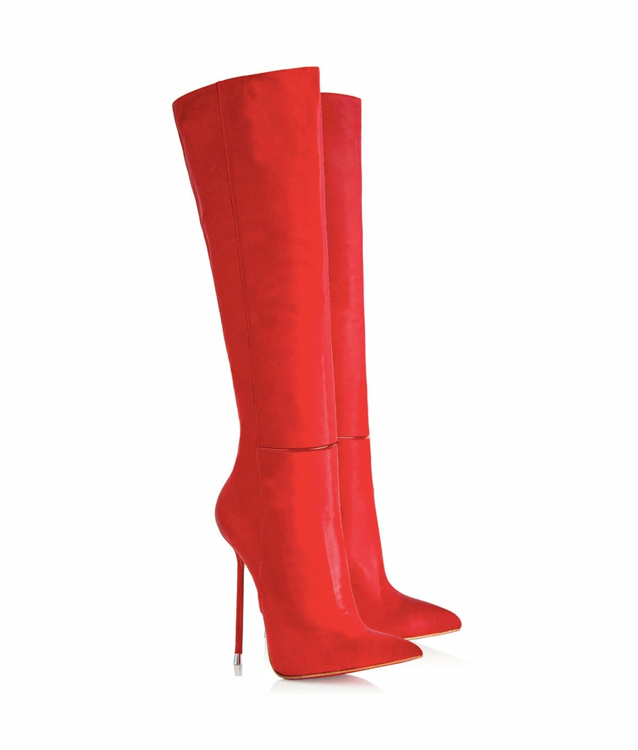 Vicenzo Rossi Boots Dali Red