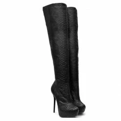 YS Boots Datsiu Black Python