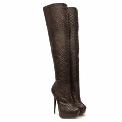 YS Boots Datsiu Brown Python