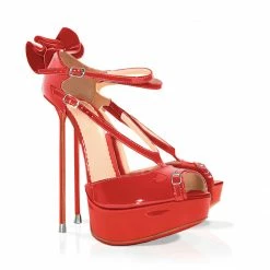 Vicenzo Rossi Deconte Red Patent