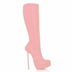 Vicenzo Rossi Boots Demona Pink