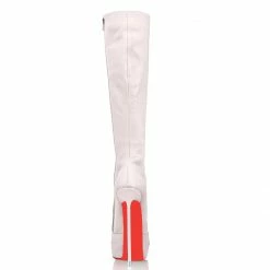 Vicenzo Rossi Boots Bridal Demona White
