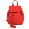 YS Handbags Domvi Red Suede