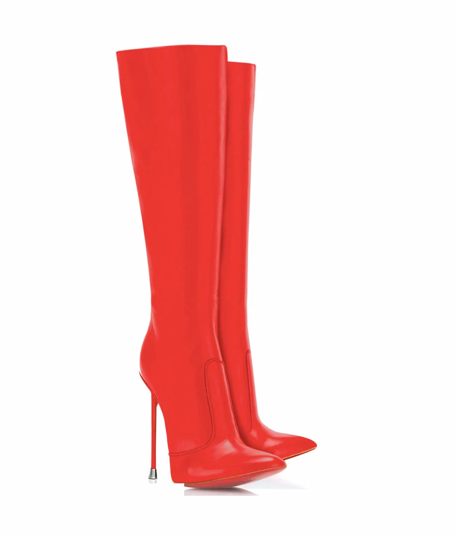 Vicenzo Rossi Boots Dorbeon Red