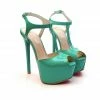 YS Doreva Green Patent Shoes