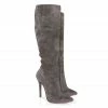 YS Boots Dracca Gray Suede