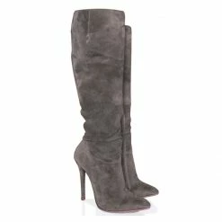 YS Boots Dracca Gray Suede