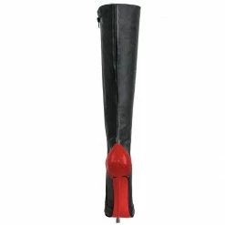 Vicenzo Rossi Boots Drymash Black & Red