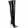 Vicenzo Rossi Boots Duimas Black Patent