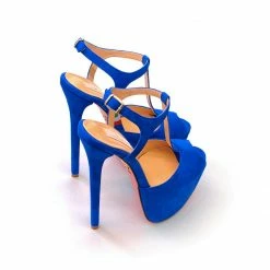 YS Duma Blue Suede Shoes