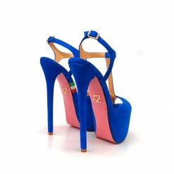 YS Duma Blue Suede Shoes