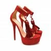 YS Dynkia Red Suede Shoes