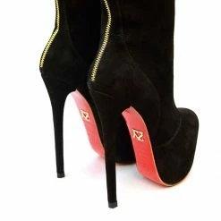 YS Boots Furia Black Suede