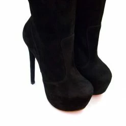 YS Boots Furia Black Suede