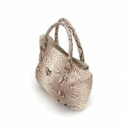 YS Handbags Guloon Gray Python