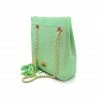 YS Handbags Hamin Green Python