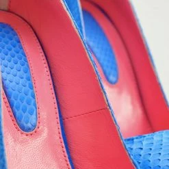 YS Junna Blue Python Shoes