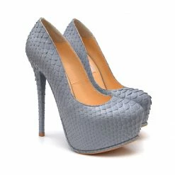 YS Junna Gray Matte Python