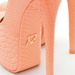 YS Shoes Junna Nude Python