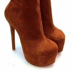 YS Boots Karina Brown Suede