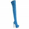 YS Boots Kharim Blue Suede