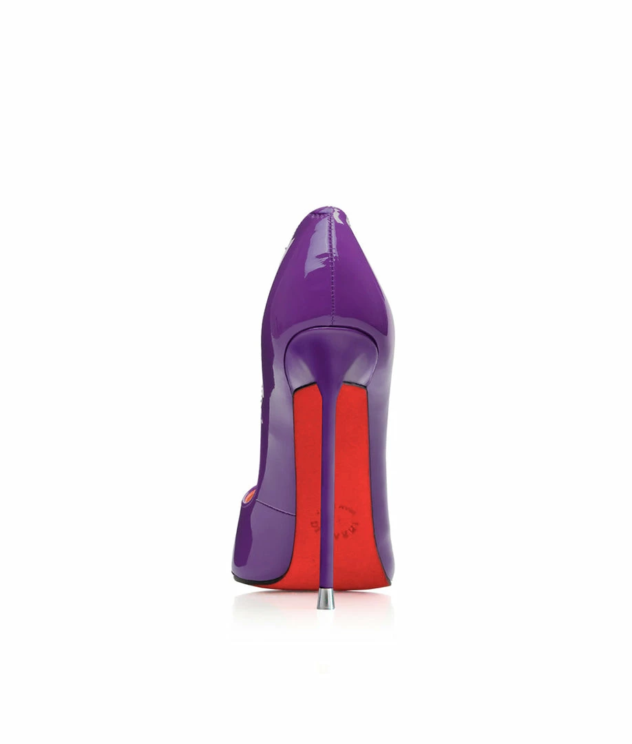 Vicenzo Rossi Shoes Manx Purple Patent