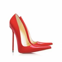 Vicenzo Rossi Manx Red Patent Shoes