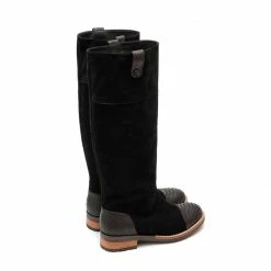 YS Boots Mueller Black Suede