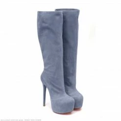 YS Boots Narco Gray Suede