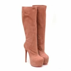 YS Boots Narco Nude Suede