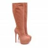 YS Boots Narco Nude Suede